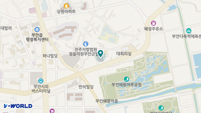 부안마실주야간보호센터 위치 지도