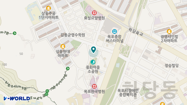 희망365복지센터 위치 지도
