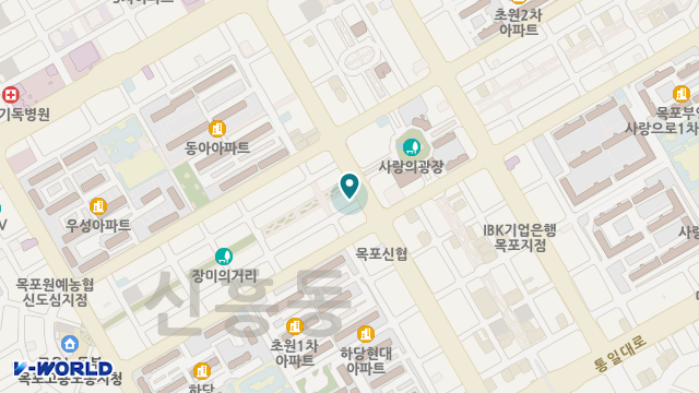 청담원 목포사랑 재가복지센터 위치 지도