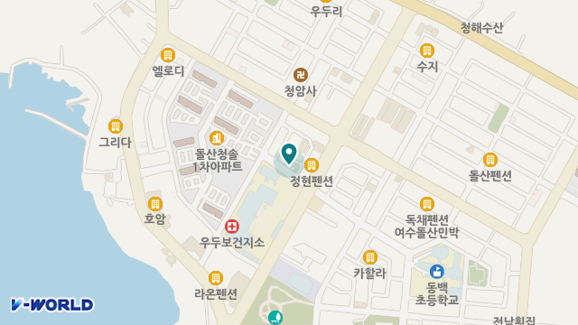 동그라미재가노인복지센터 위치 지도