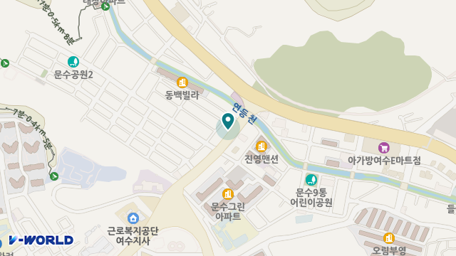 건강바이오의료기 위치 지도