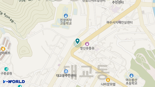 효사랑노인복지센터 위치 지도