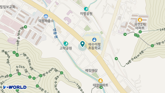 청춘드림노인복지센터 위치 지도