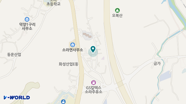 소라노인복지센터 위치 지도