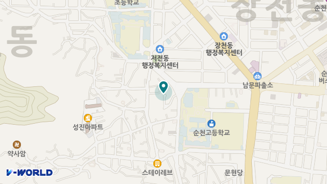 순천린제노인복지센터 위치 지도
