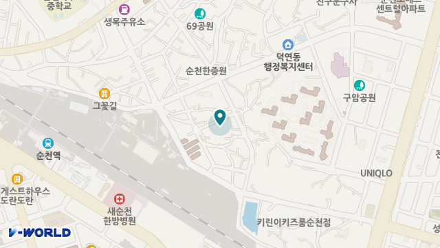 실버베이복지센터 위치 지도