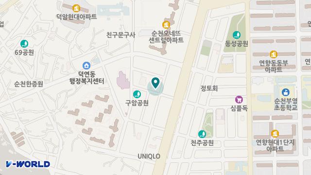 마음애노인복지센터 위치 지도