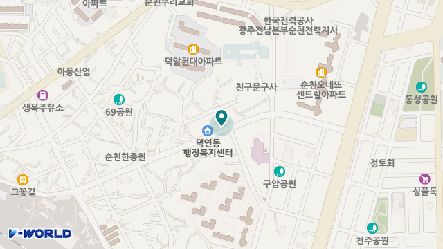 동행재가복지센터 위치 지도