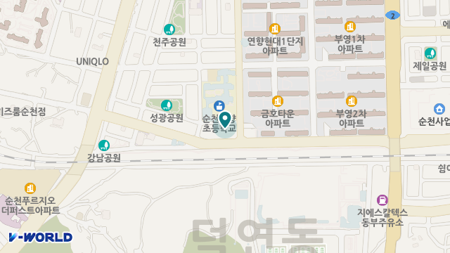 연향꽃주야간케어센터 위치 지도