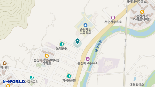 맘모스노인복지센터 위치 지도