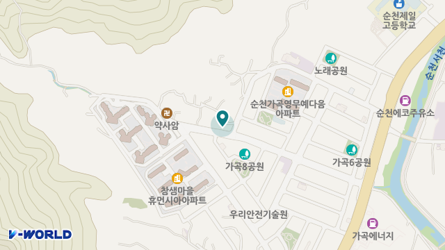 기쁘미노인복지센터 위치 지도