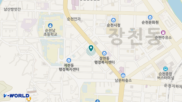 종가노인복지센터 위치 지도