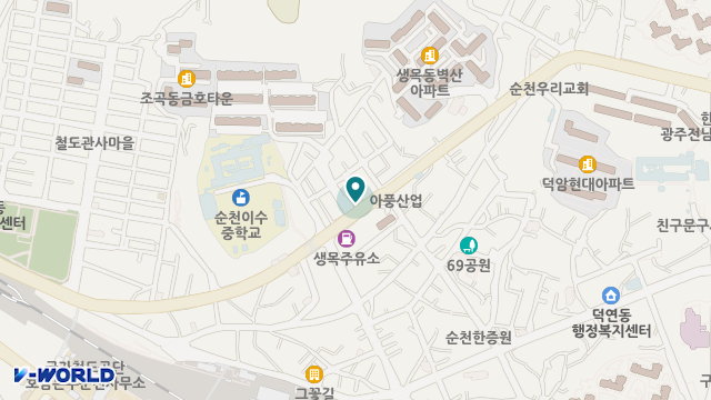 효심노인복지센터 위치 지도