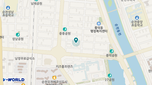 풍덕늘봄노인복지센터 위치 지도