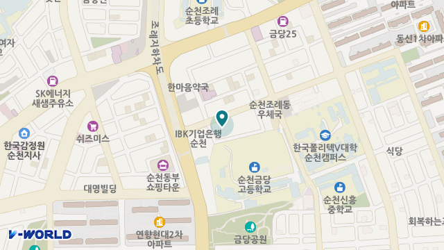 어깨동무 요양보호사협동조합 순천방문요양센터 위치 지도