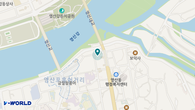안심노인복지센터 위치 지도