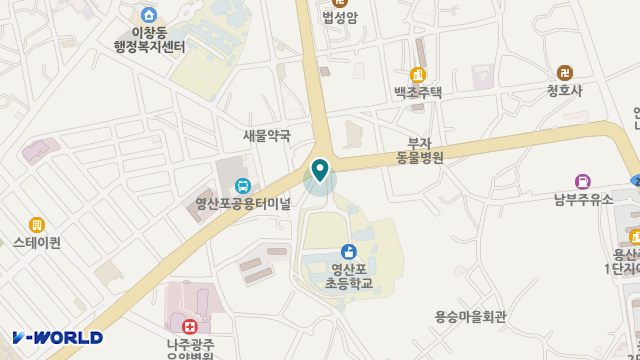 영산사랑요양센터 위치 지도