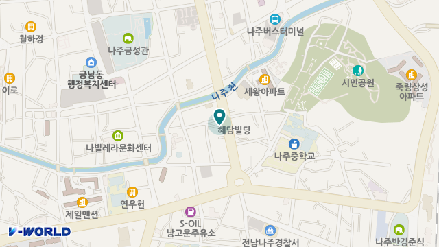 우리의료기 위치 지도