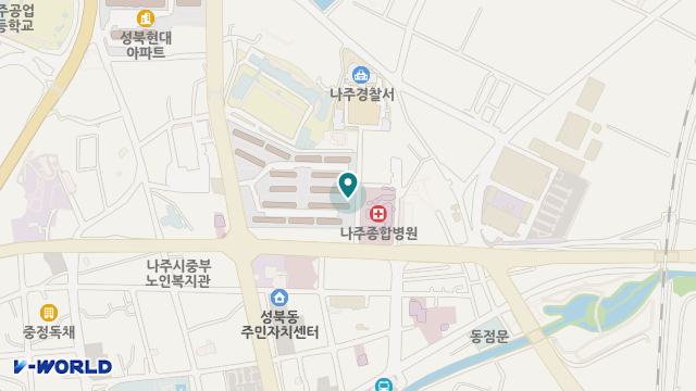 사랑의료기 위치 지도