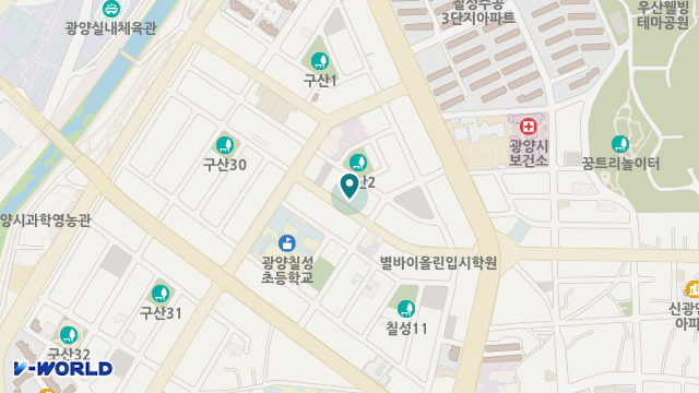 백운노인복지센터 위치 지도