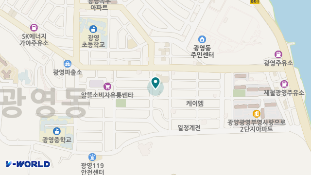 광영사랑 재가노인복지센터 위치 지도