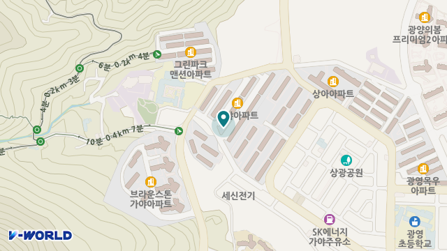 효정노인복지센터 위치 지도