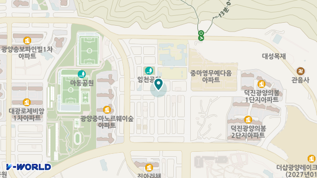 광양의료기복지용구센터 위치 지도