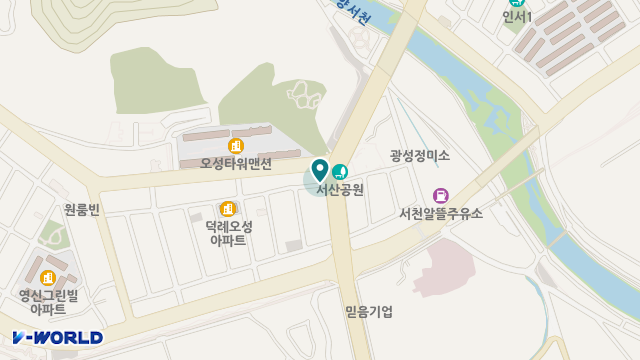 무지개노인복지센터 위치 지도