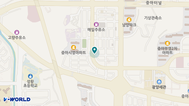 온누리재가노인복지센터 위치 지도