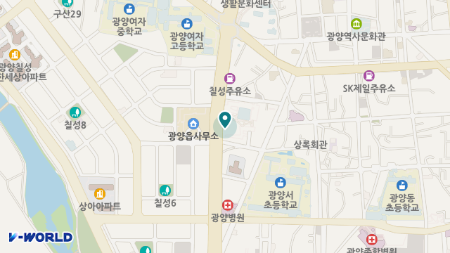 백세방문요양센터 위치 지도