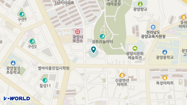 정애노인복지센터 위치 지도