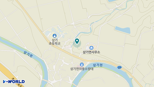 원등노인복지센터 위치 지도