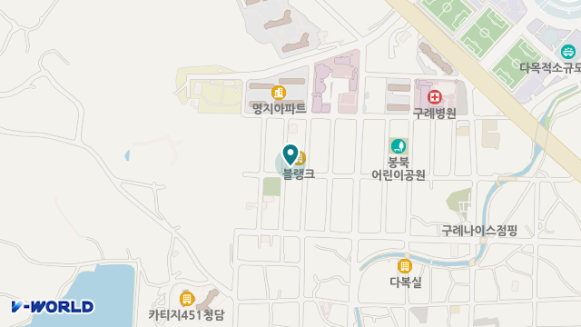 구례재가사랑노인복지센터 위치 지도