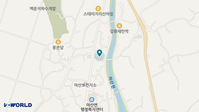 우리노인복지센터 위치 지도