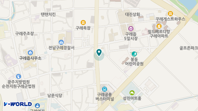 구례미래 방문요양센터 위치 지도
