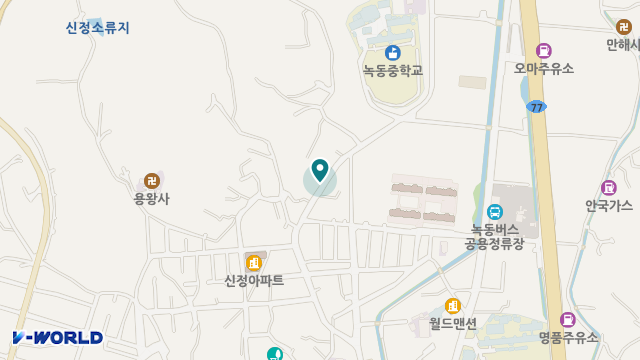 녹동한사랑재가노인복지센터 위치 지도