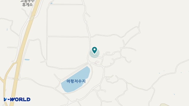 고흥나눔노인복지센터 위치 지도