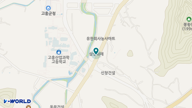 고흥 건강의료기 위치 지도