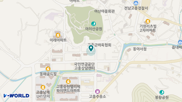 푸름재가복지센터 위치 지도