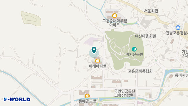 고흥 인연 가정방문요양센터 위치 지도