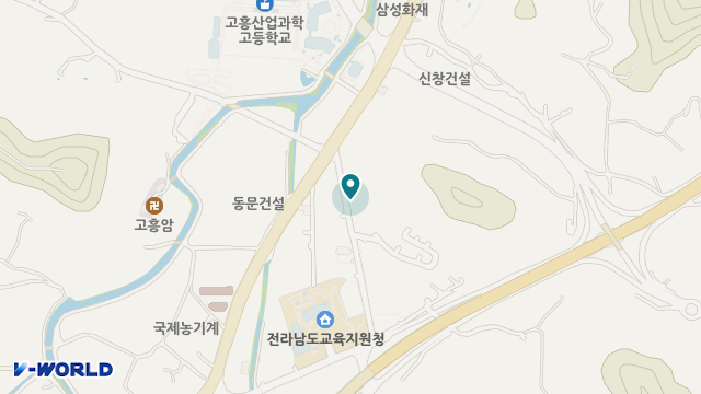 고흥든든방문간호센터 위치 지도