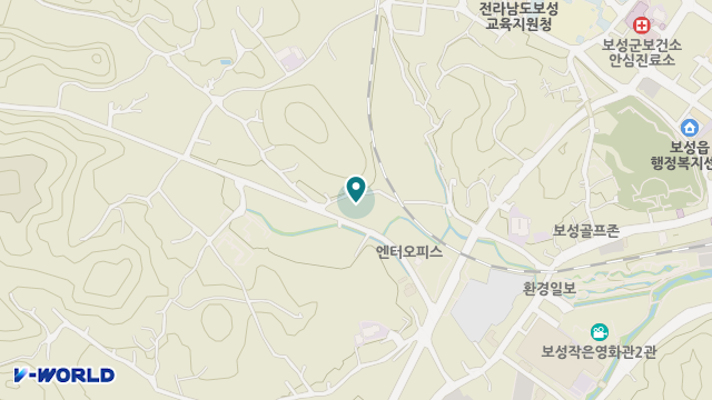 보성휴노인복지센터 위치 지도