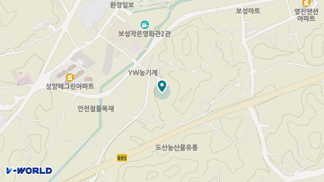 나눔노인주간보호센터 위치 지도