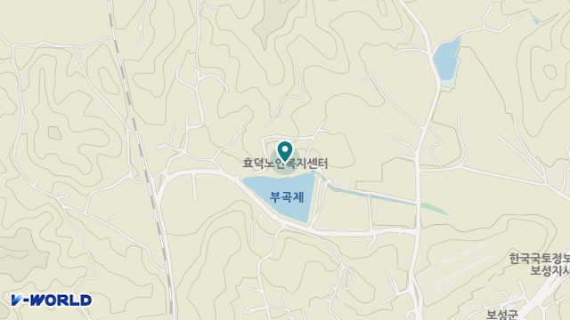 효덕노인복지센터 위치 지도