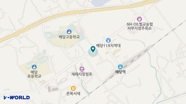 평안복지센터 위치 지도