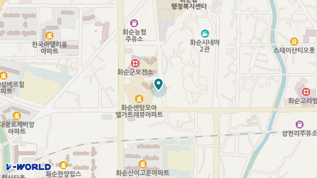 화순삼성노인복지센터 위치 지도