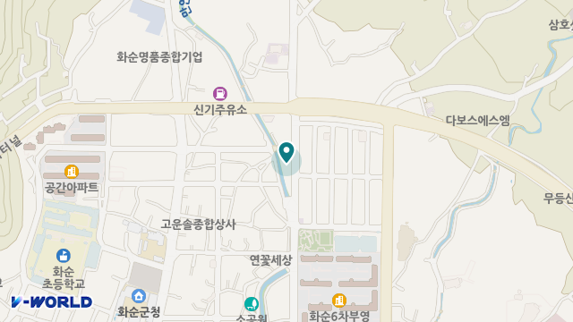 평화재가노인복지센터 위치 지도