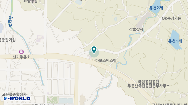 화순뉴라이프 노인복지센터 위치 지도