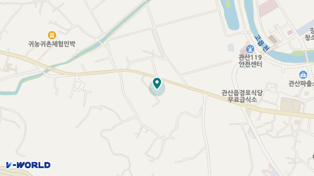 관산노인주간보호센터 위치 지도