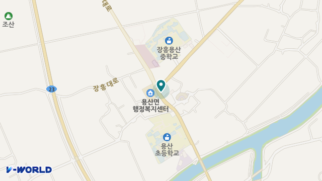용산재가복지센터 위치 지도
